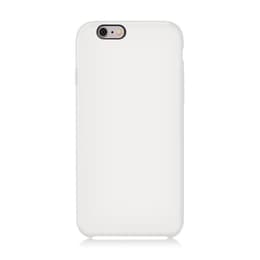 Coque iPhone 6 Plus/6S Plus/7 Plus/8 Plus et 2 écrans de protection - Silicone - Blanc
