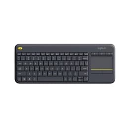 Clavier Logitech QWERTY Italien Sans-fil K400 Plus