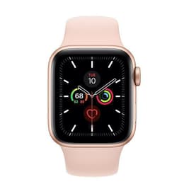 Apple Watch (Series 5) 2019 GPS 44 mm - Aluminium Or - Boucle sport Rose