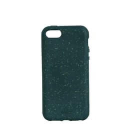 Coque iPhone SE/5/5S - Matière naturelle - Vert