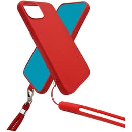 Coque Galaxy A34 5G - Silicone - Rouge