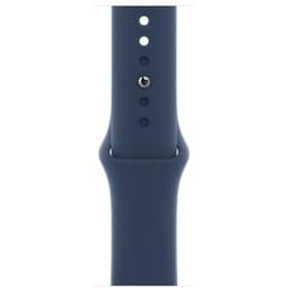 Apple Watch Series 7 (2021) GPS + Cellular 41 mm - Aluminium Bleu - Bracelet sport Bleu
