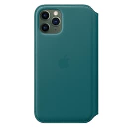 Coque folio Apple iPhone 11 Pro - Cuir Bleu