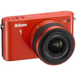 Hybride 1 J2 - Orange + Nikon 1 Nikkor 10-30 mm f/3.5-5.6 VR Zoom f/3.5-5.6