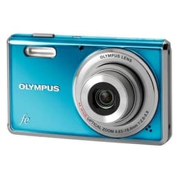 Compact FE-4000 - Bleu turquoise + Olympus 4X Optical Zoom 4.65-18.6mm f/2.6-5.9 f/2.6-5.9