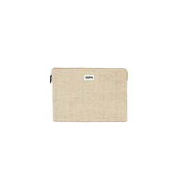 Housse Ordinateurs portables 15" - Coton - Beige