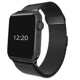 Bracelet Noir compatible avec Apple Watch 40 mm (Vendu sans la montre)