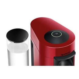 Cafetière à dosette Compatible Nespresso Magimix Vertuo Plus 1.2L - Rouge