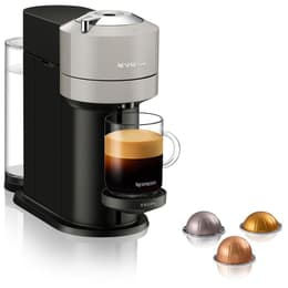 Expresso à capsules Compatible Nespresso Krups Vertuo Next XN910B10 L - Gris/Noir