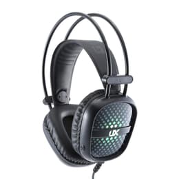 Casque gaming filaire avec micro Mftek UX-A2 - Noir/Vert