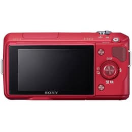Hybride Nex 3 - Rouge + Sony Sony 18-55 mm f/3.5-5.6 OSS f/3.5-5.6