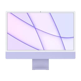 iMac 24" (Début 2021) M1 3,2GHz - SSD 2 To - 16 Go QWERTY - Anglais (US)