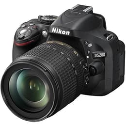 Reflex D5200 - Noir + Nikon AF-S DX Nikkor 18-105mm f/3.5-5.6G ED VR f/3.5-5.6