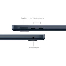 MacBook Air 13" (2024) - Apple M3 avec CPU 8 cœurs et GPU 10 cœurs - 16Go RAM - SSD 512Go - AZERTY - Français