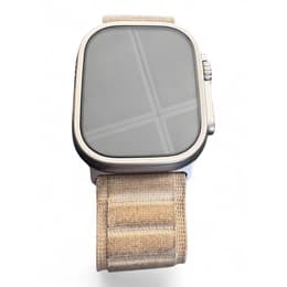 Apple Watch Ultra (2022) GPS + Cellular 49 mm - Titane Titane naturel
