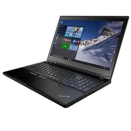 Lenovo ThinkPad P50 15" Core i7 2.7 GHz - SSD 750 Go + HDD 500 Go - 32 Go AZERTY - Français