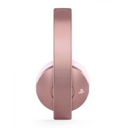 Casque réducteur de bruit gaming filaire + sans fil avec micro Sony Gold Wireless Headset Rose Gold Edition - Or rose