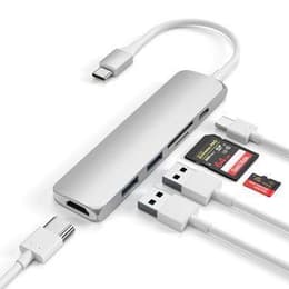 Adaptateur Multiport Pro USB-C Aluminium de Satechi - Apple (FR)