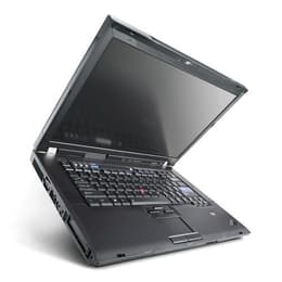 Lenovo ThinkPad R61i 15" Core 2 1.6 GHz - SSD 128 Go - 4 Go QWERTY - Espagnol