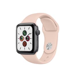 Apple Watch (Series 5) 2019 GPS 44 mm - Aluminium Gris sidéral - Sport Rose