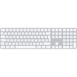 Magic Keyboard () avec pavé numérique sans fil - Blanc - QWERTZ - Suisse