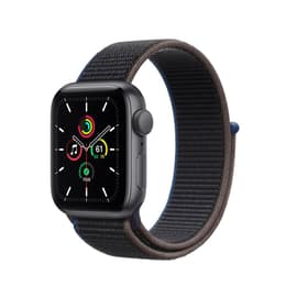 Apple Watch (Series SE) 2020 GPS 44 mm - Aluminium Gris sidéral - Boucle sport Anthracite/Noir