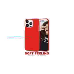 Coque iPhone 15 Pro Max - Plastique - Rouge