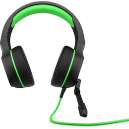 Casque réducteur de bruit gaming filaire avec micro Hp Pavilion 400 - Noir/Vert