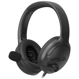 Casque réducteur de bruit gaming sans fil avec micro Spirit Of Gamer PRO H4 - Noir