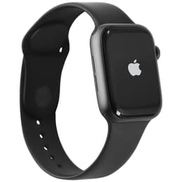 Apple Watch (Series 6) 2020 GPS + Cellular 44 mm - Aluminium Gris sidéral - Bracelet sport Noir