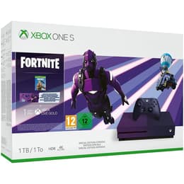 Xbox One S 1000Go - Noir - Edition limitée Fortnite + Fortnite