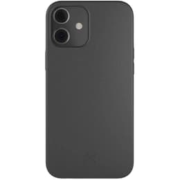 Coque iPhone 12 mini - Matière naturelle - Noir