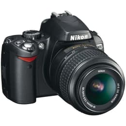 Reflex Nikon D60 - Noir + Nikon AF-S DX Nikkor 18-55mm f/3.5-5.6G VR + AF-S DX Nikkor 55-200mm f/4-5.6G VR f/3.5-5.6 + f/4-5.6