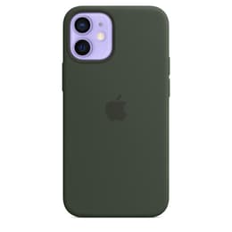 Coque en silicone Apple iPhone 12 mini - Magsafe - Silicone Vert