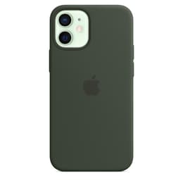 Coque en silicone Apple iPhone 12 mini - Magsafe - Silicone Vert