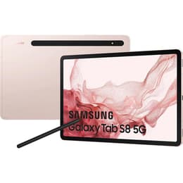 Galaxy Tab S8 128GB - Or Rose - WiFi + 5G