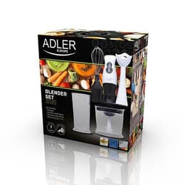 Blender Mixeur Adler AD 4605 L - Noir/Blanc