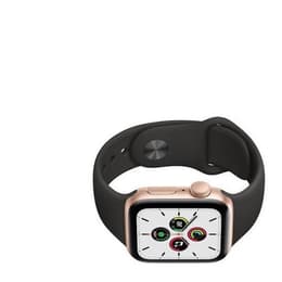 Apple Watch (Series SE) 2020 GPS 40 mm - Aluminium Or - Bracelet sport Noir