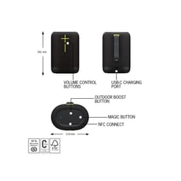 Enceinte Bluetooth Ultimate Ears Epicboom - Noir