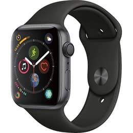 Apple Watch (Series 4) GPS 44 mm - Aluminium Gris sidéral - Boucle sport Noir