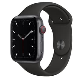 Apple Watch (Series SE) 2020 GPS 44 mm - Aluminium Gris sidéral - Boucle sport Noir