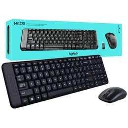 Clavier Logitech QWERTY Espagnol Sans-fil MK220