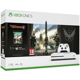 Xbox One S 1000Go - Blanc - Edition limitée Tom Clancy`s The Division 2 + Tom Clancy`s The Division 2