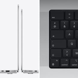 MacBook Pro 16" (2021) - Apple M1 Pro avec CPU 10 cœurs et GPU 16 cœurs - 16Go RAM - SSD 512Go - AZERTY - Français