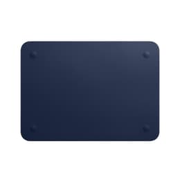 Housse Macbook 15" - Cuir - Bleu