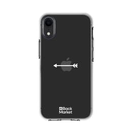Coque Back Market iPhone XR et écran de protection - Plastique 60% recyclé - Transparent
