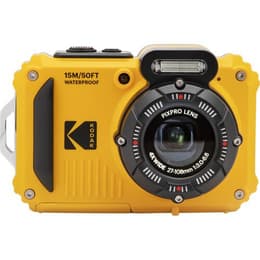Compact - Kodak Pixpro WPZ2 Jaune + Objectif Kodak Pixpro Lens 4x Wide 27-108mm f/3-6.6
