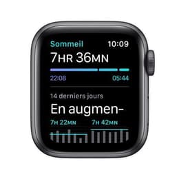 Apple Watch (Series SE) 2020 GPS 40 mm - Aluminium Gris sidéral - Bracelet sport Noir