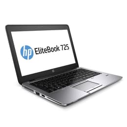 Hp EliteBook 725 G2 12" A8 1.9 GHz - SSD 256 Go - 8 Go QWERTZ - Allemand