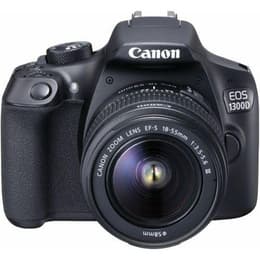 Reflex EOS 1300D - Noir + Canon EF-S 18-55mm f/3.5-5.6III f/3.5-5.6